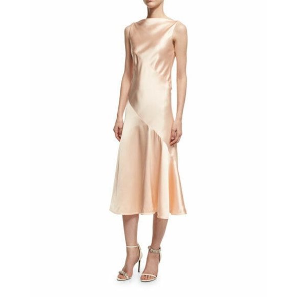 Calvin Klein Collection Dresses & Skirts - NWT $2600 CALVIN KLEIN COLLECTION SATIN BIAS CUT MIDI DRESS SZ 4